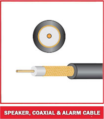 Speaker, Coaxial & Alarm Cable